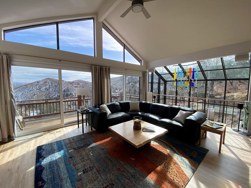 Great Room ideas with a mountain view