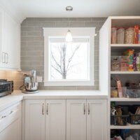 Thumbnail of http://After%20Kitchens,%20Pantry,%20Modern,%20White%20cabinets,%20pantry%20ideas,%20Modern,%20Tile,%20Light%20fixtures%20|%20Renovation%20Design%20Group