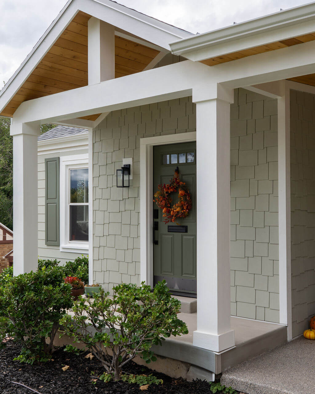 Front porch of home.