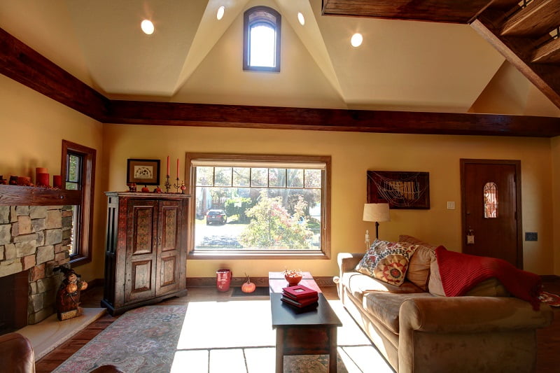 Living Room, Family Room, Natural Light, Additions, tudors, Great Rooms | Renovation Design Group