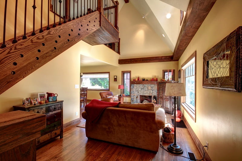 Living Room, Family Room, Natural Light, Additions, tudors, Great Rooms | Renovation Design Group