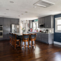 Thumbnail of http://Renovated%20kitchen%20featuring%20an%20open%20concept%20layout%20with%20lots%20of%20storage,%20a%20large%20island,%20and%20clear%20sightlines.