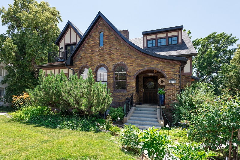 Porch, front exterior, Tudor Exterior, Second Story Addition, Outdoor Spaces | Renovation Design Group