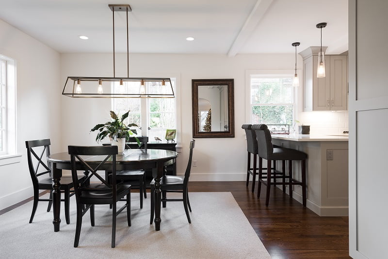 Kitchen_Tudor_Contemporary_Small Spaces_Grey Cabinets | Renovation Design Group