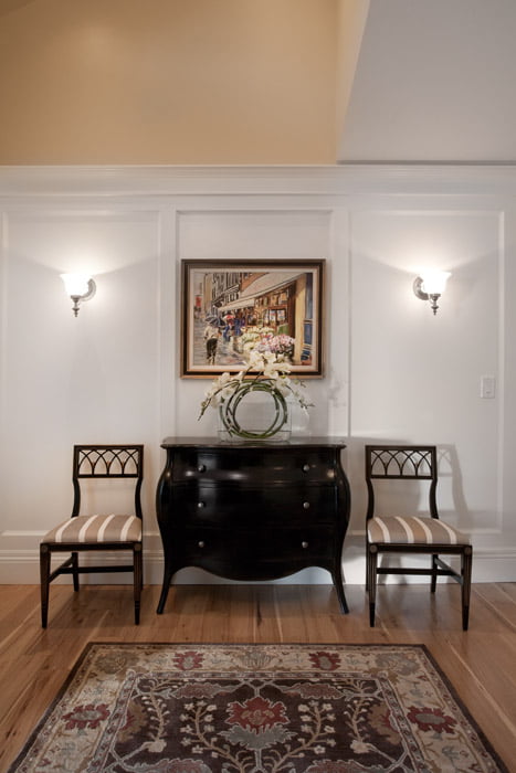 Sitting area in a family room | Renovation Design Group
