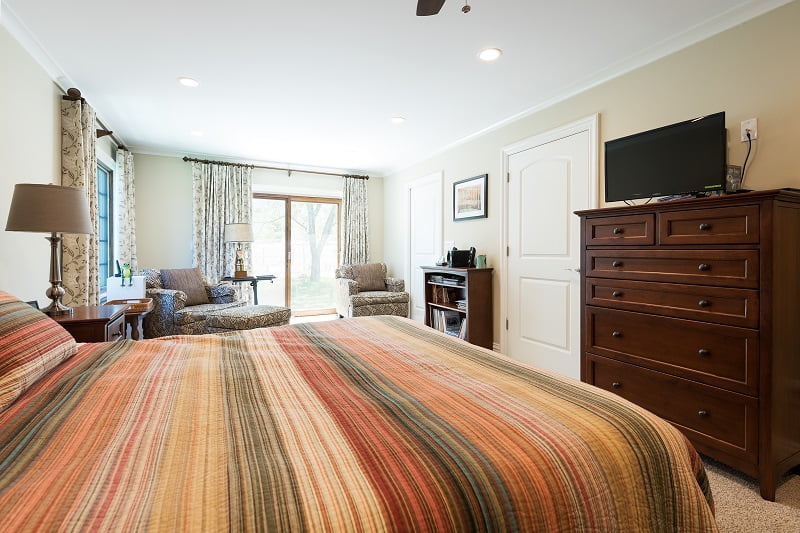 Master Suite, MAster Bedroom, Sitting Room, Ranch, Rambler, 1970's built homes | Renovation Design Group