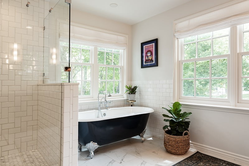 Master Bath free standing tub | Renovation Design Group